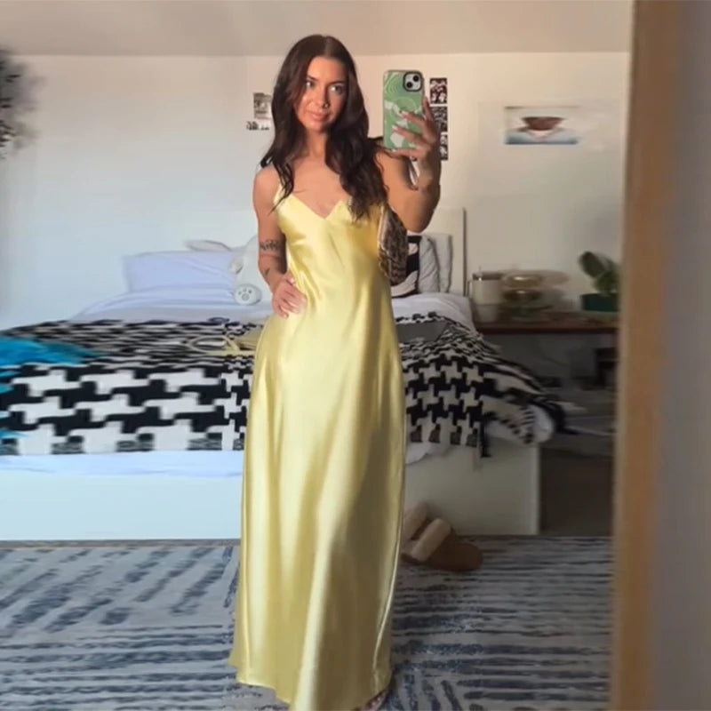 Elegant Satin Feather Strapless Dress Sexy Backless Off Shoulder Slim Fit Long Vestidos For Female 2025 Summer Party Street Gown